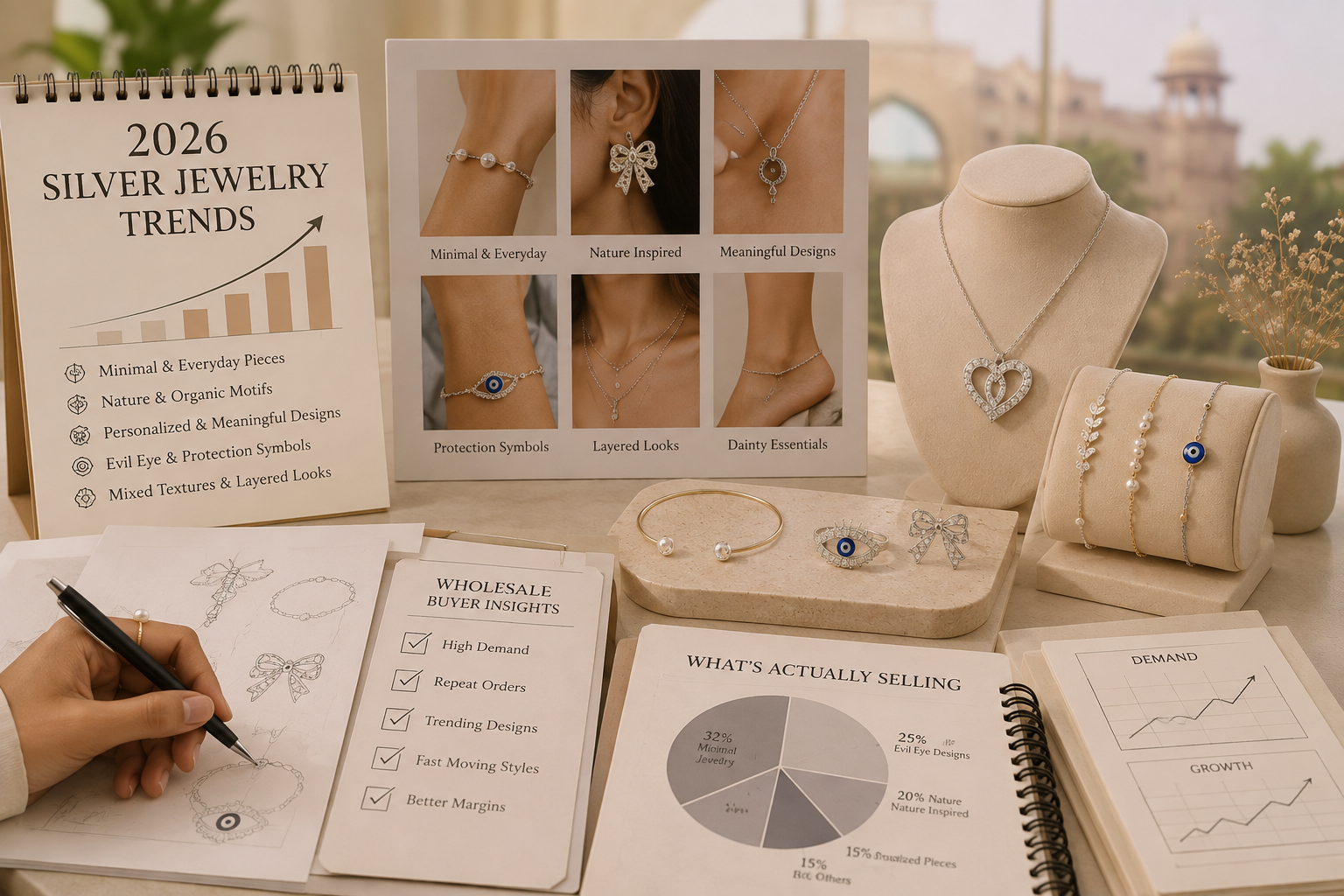 2026 Silver Jewelry Trends: What's Actually Selling for Our Wholesale Buyers