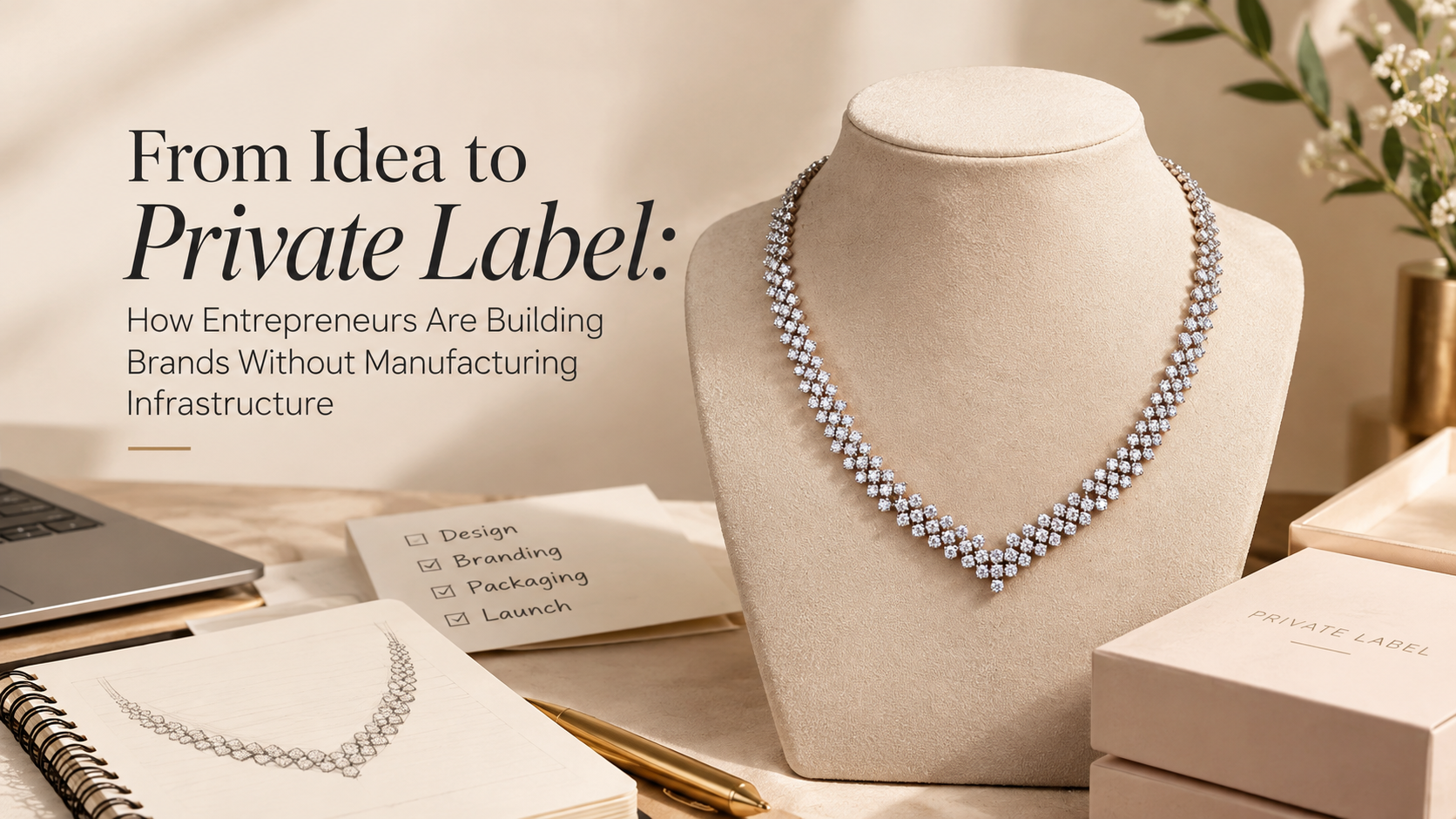 From Idea to Private Label: How Entrepreneurs Are Building Brands Without Manufacturing Infrastructure 