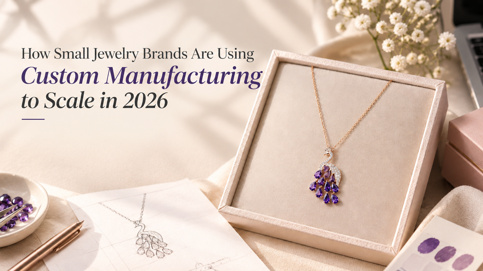 How Small Jewelry Brands Are Using Custom Manufacturing to Scale in 2026 