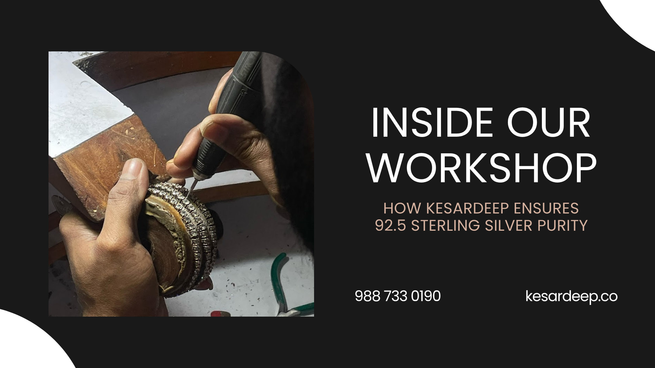 Inside Our Workshop: How Kesardeep Ensures 92.5 Sterling Silver Purity
