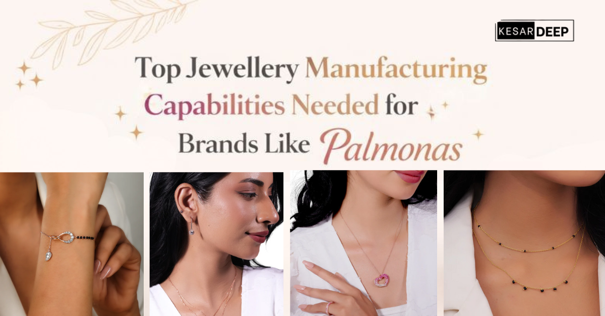 Top Jewellery Manufacturing Capabilities Needed for Brands Like Palmonas