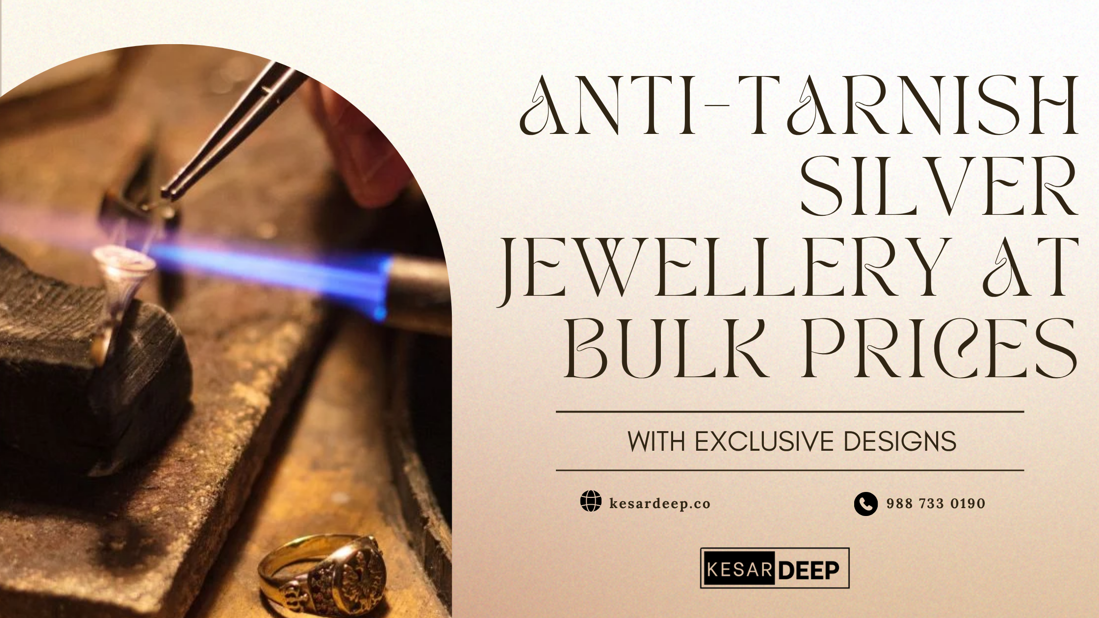Anti-Tarnish Silver Jewellery Wholesale Supplier