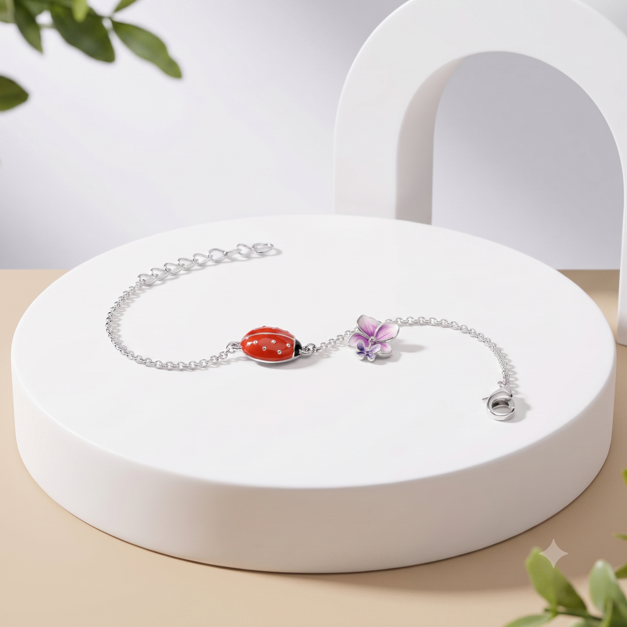925 Silver Bracelet By Kesardeep For Women  Silver Plated Daily Wear