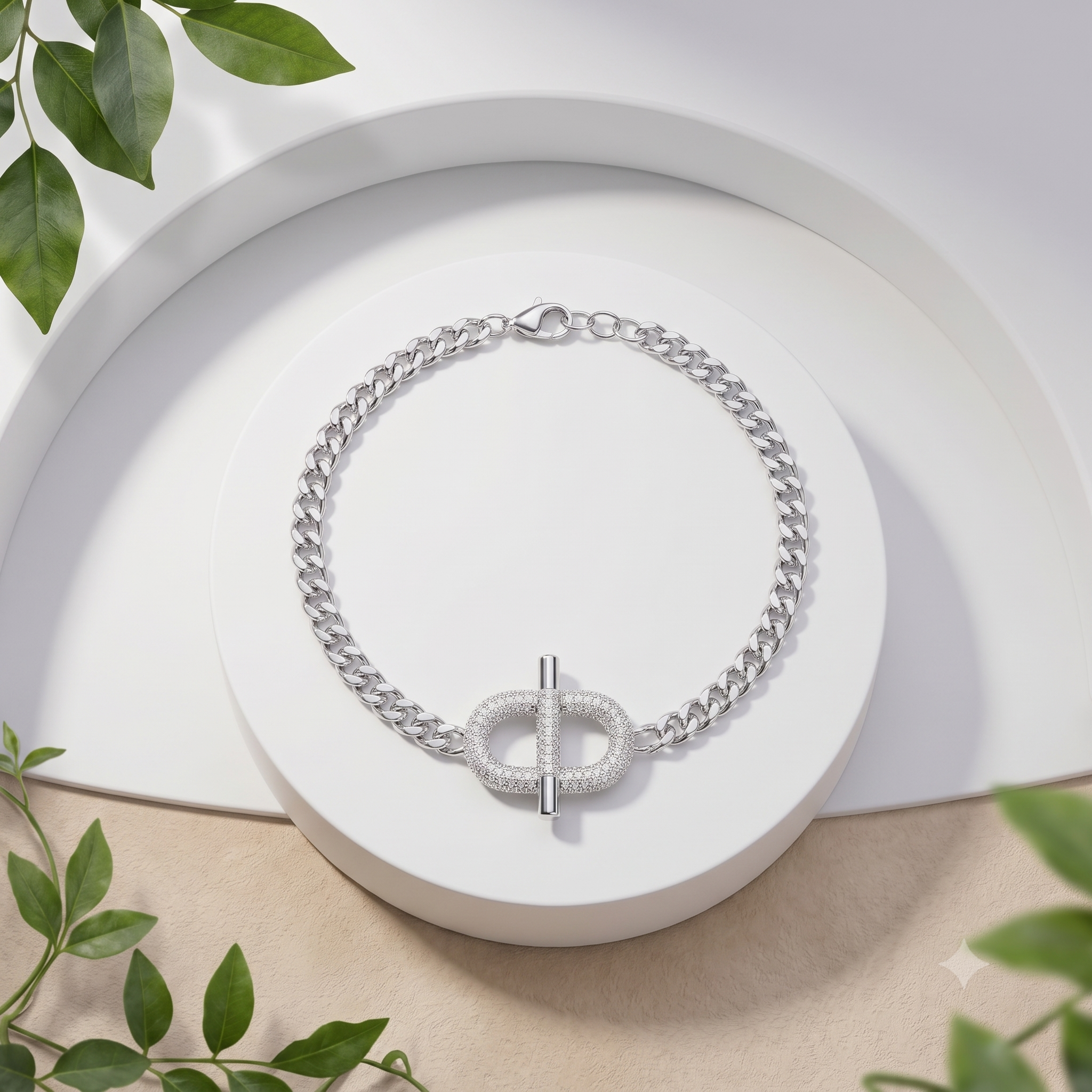 925 Silver Bracelet By Kesardeep For Women  Silver Plated Daily Wear