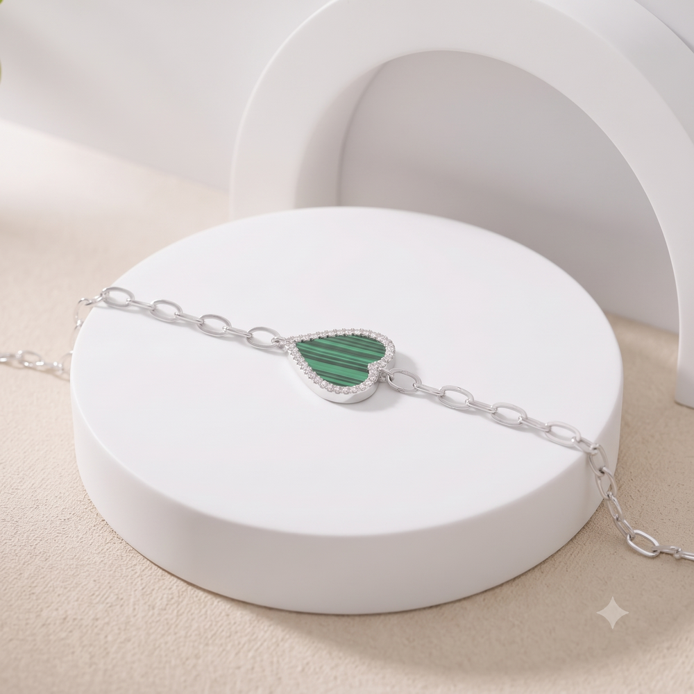 925 Silver Bracelet By Kesardeep For Women  Silver Plated Daily Wear