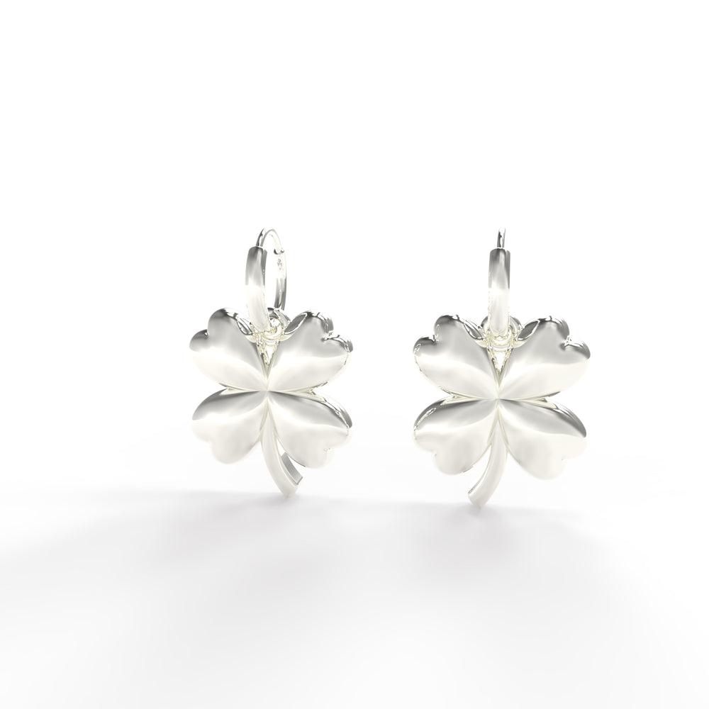 Trendy Flower Sterling Silver CZ Stone Light Weight Stud Earring For Women By Kesardeep
