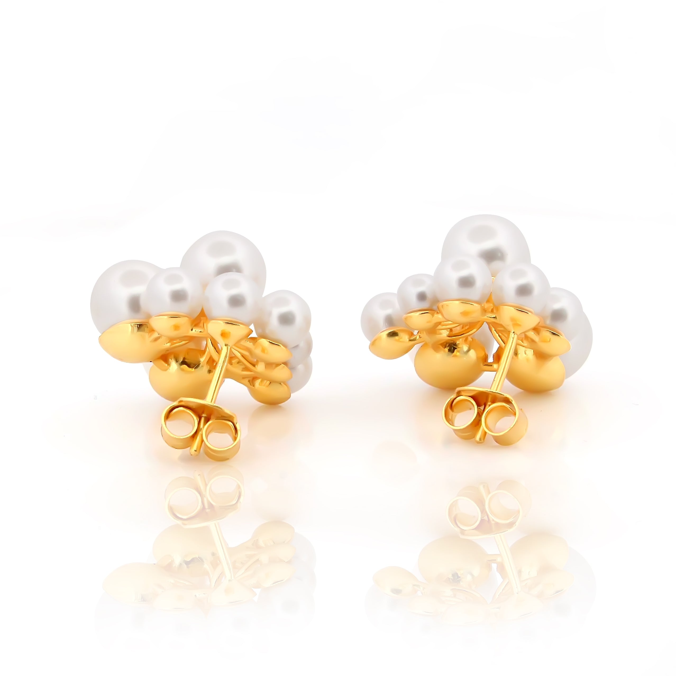 925 Sterling Silver CZ Stone Light Weight Earring For Women By Kesardeep