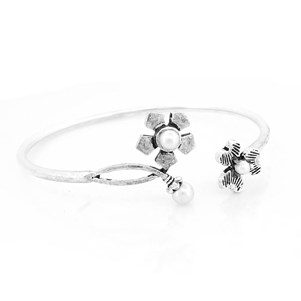 925 Sterling Silver CZ Stone Bracelet For Women By Kesardeep