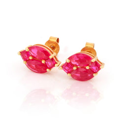 925 Sterling Silver CZ Stone Earrings For Women By Kesardeep