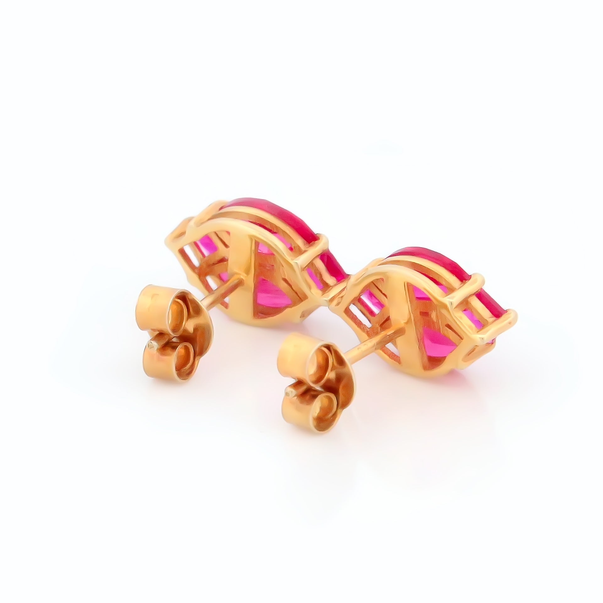 925 Sterling Silver CZ Stone Earrings For Women By Kesardeep