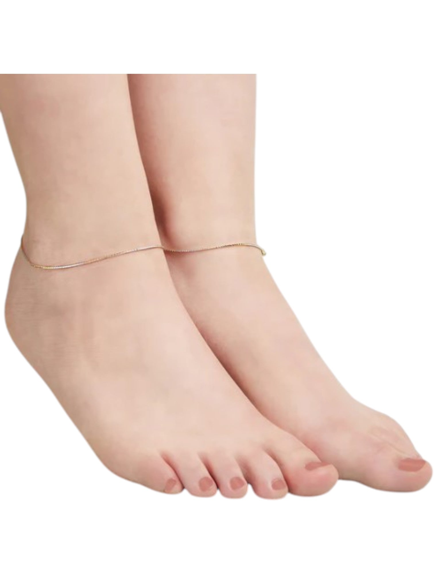 Triple Tone 925 Sterling Silver Anklet By Kesardeep Impex For Women