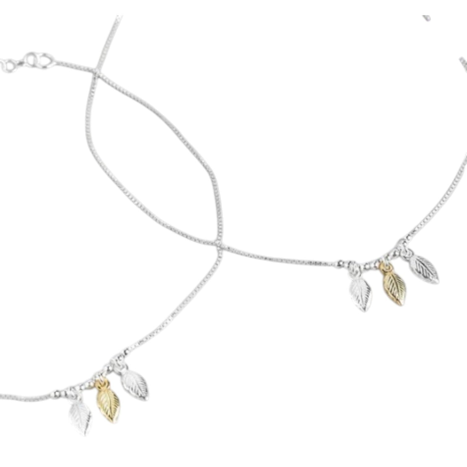 Nature Lover 925 Sterling Silver Anklet By Kesardeep Impex For Women