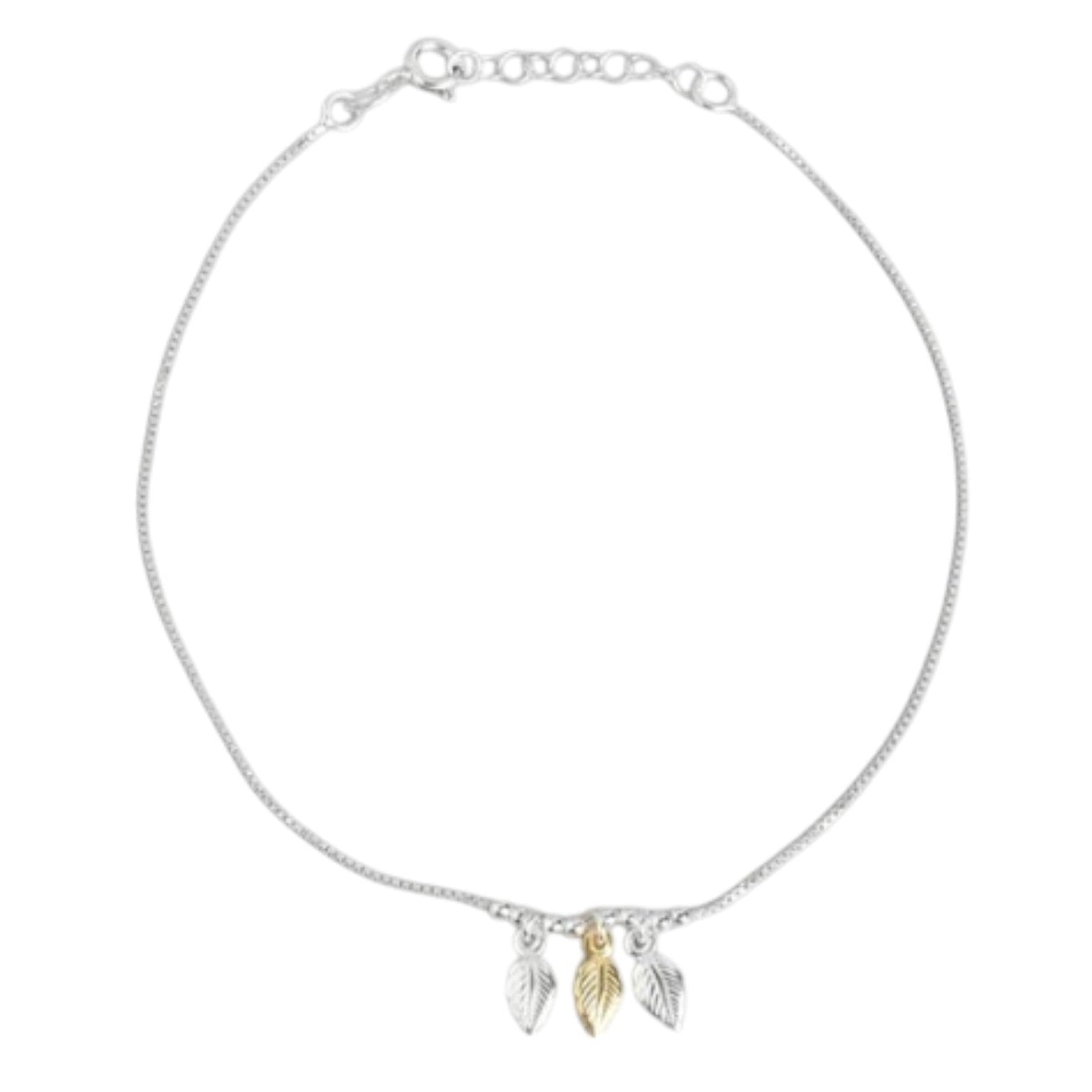 Nature Lover 925 Sterling Silver Anklet By Kesardeep Impex For Women