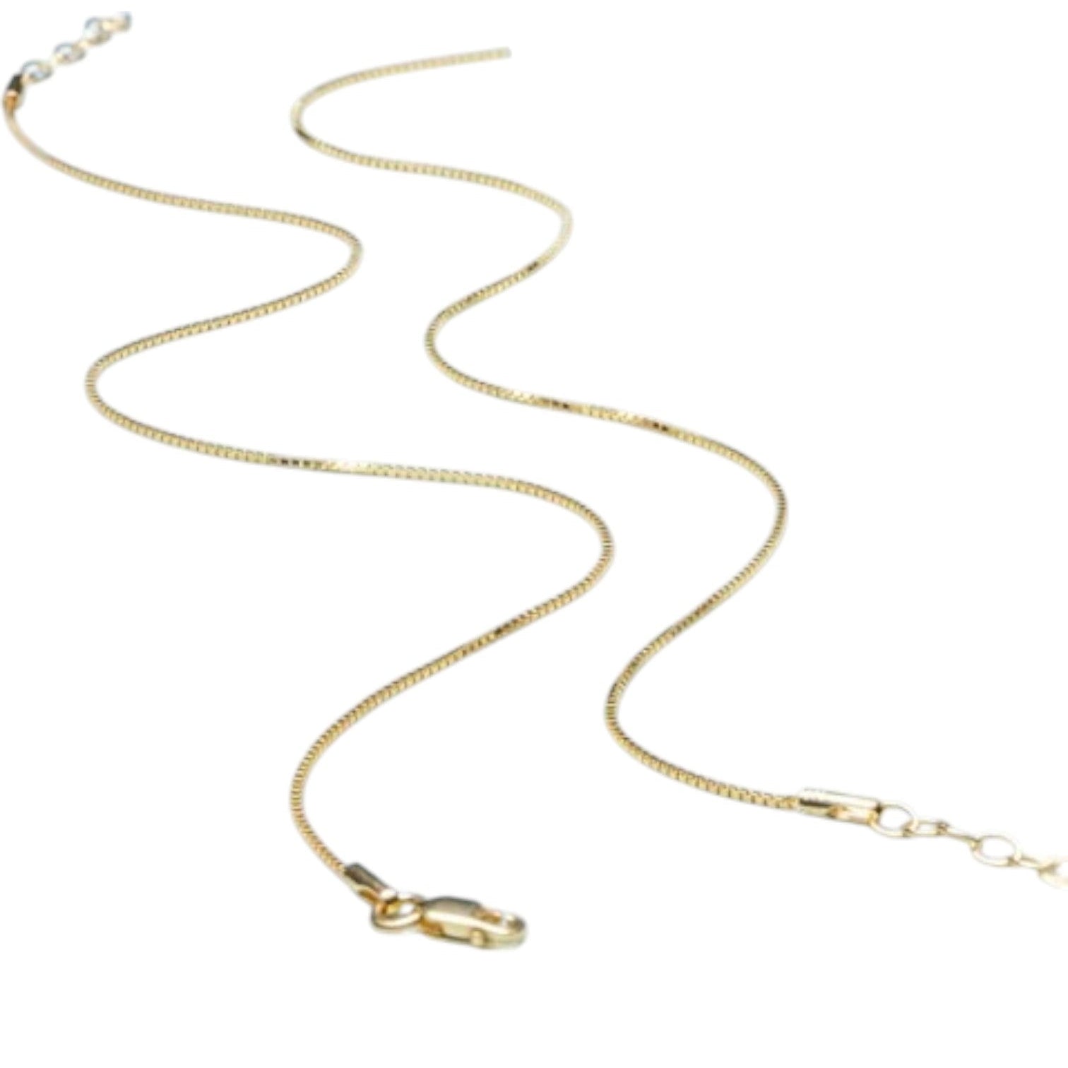 Sleek Shimmer Gold-Plated 925 Sterling Silver Snake Chain Anklet By Kesardeep Impex For Women