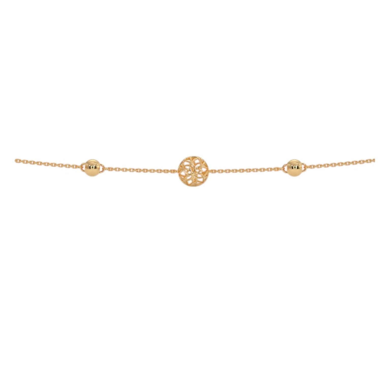 Gold Plated Stone 925 Sterling Silver Anklet By Kesardeep Impex For Women