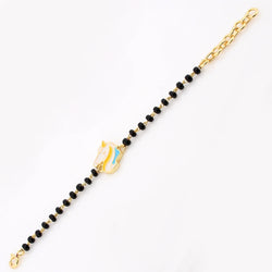 Horse Energy Bracelet for Kids – 18KT Gold Plated | 925 Sterling Silver | Strength, Protection & Positivity