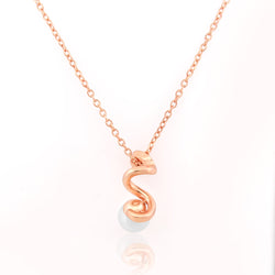 925 Sterling Silver Rose Gold Plated  Pendant For Women By Kesardeep