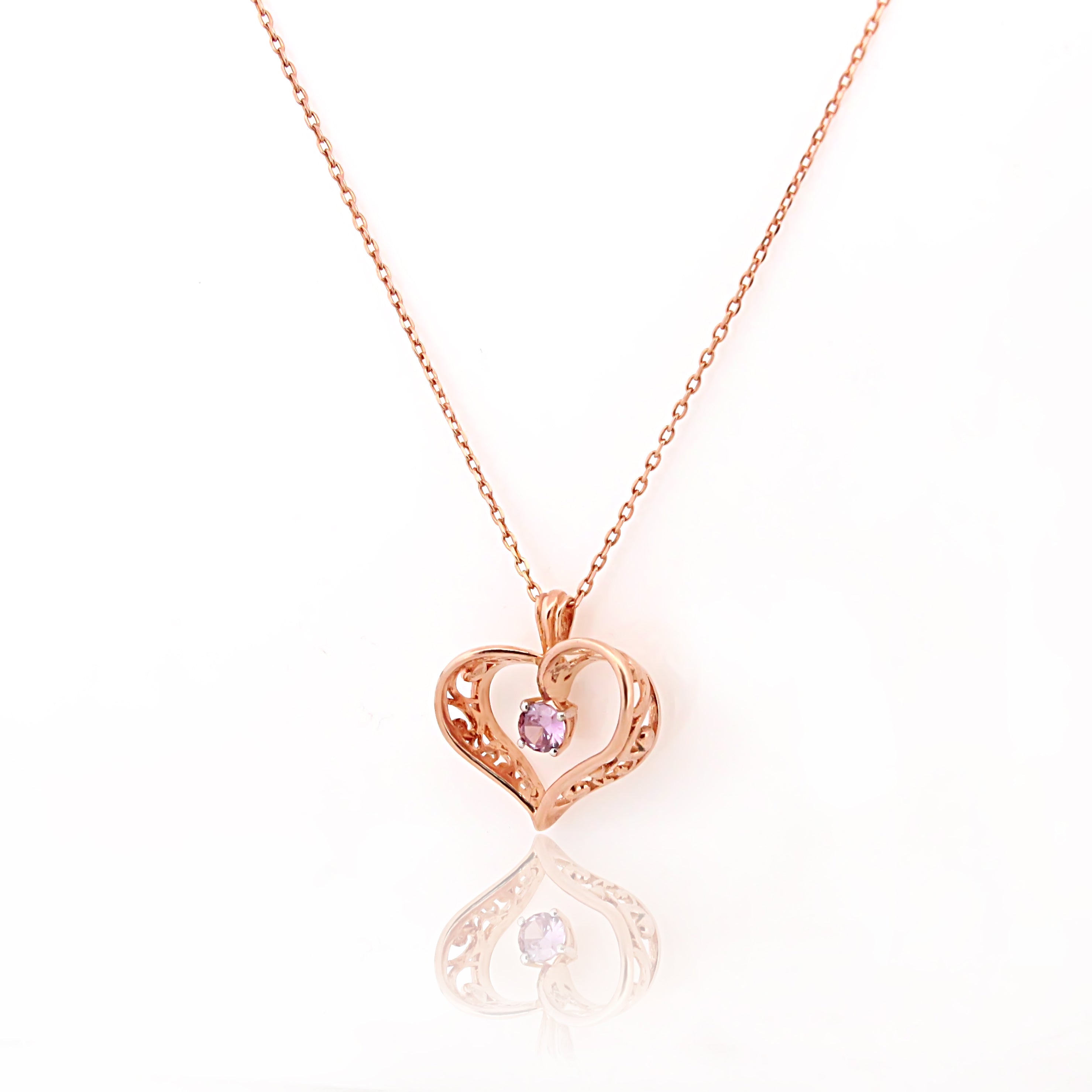 925 Sterling Silver CZ Stone Pendant For Women By Kesardeep