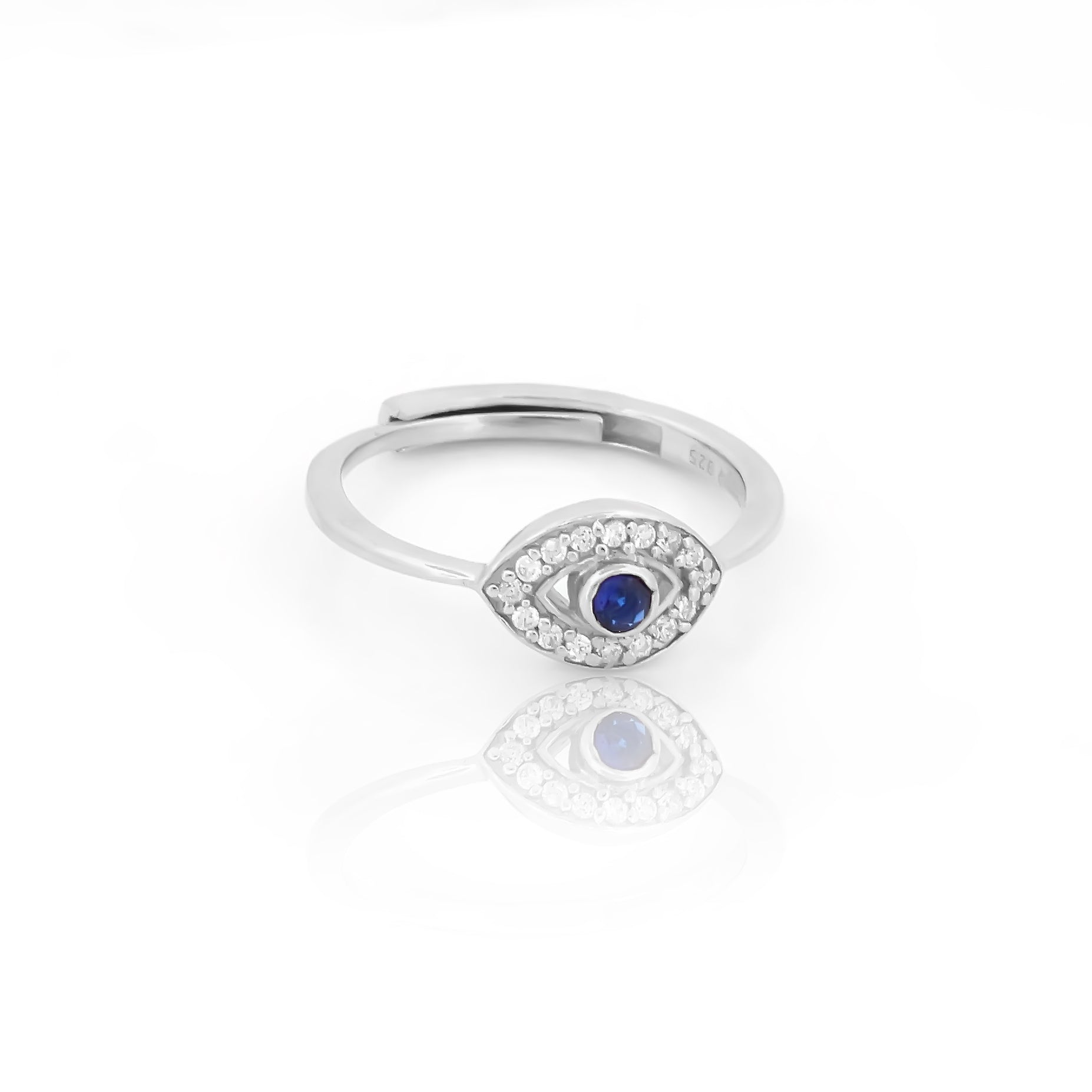 Evil eye Ring Silver