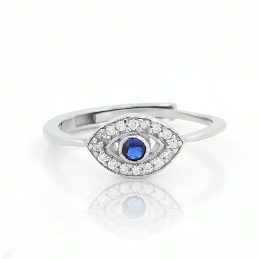 Evil eye Ring Silver
