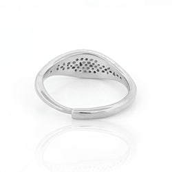 925 Sterling Silver CZ Stone Ring For Women By Kesardeep