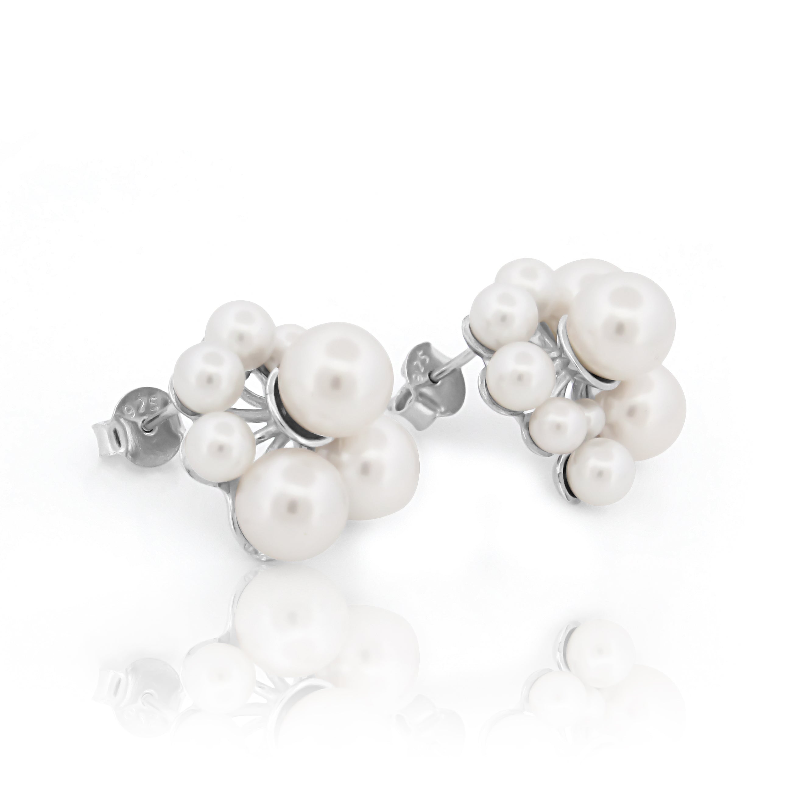 925 Sterling Silver CZ Stone Earring For Women By Kesardeep