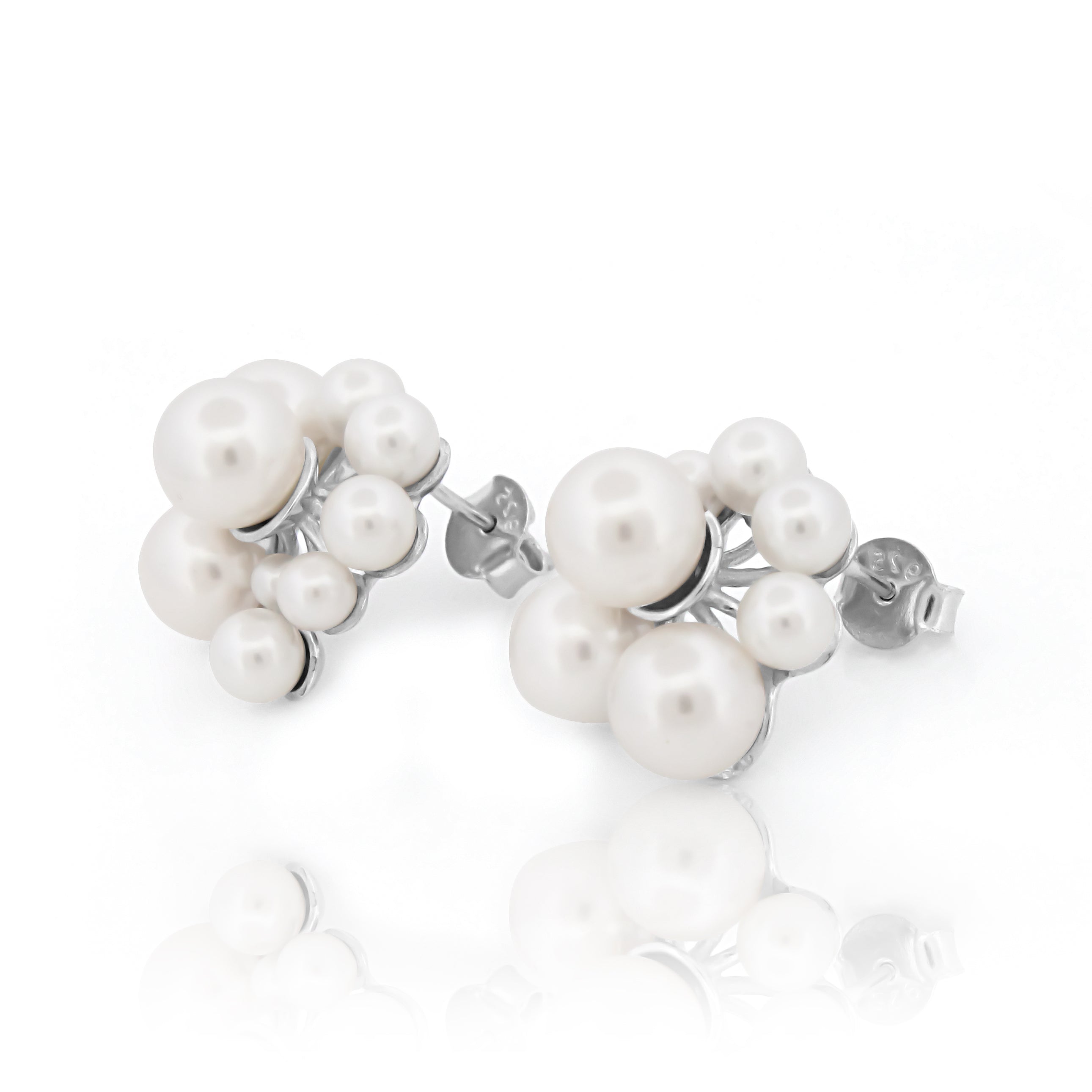 925 Sterling Silver CZ Stone Earring For Women By Kesardeep