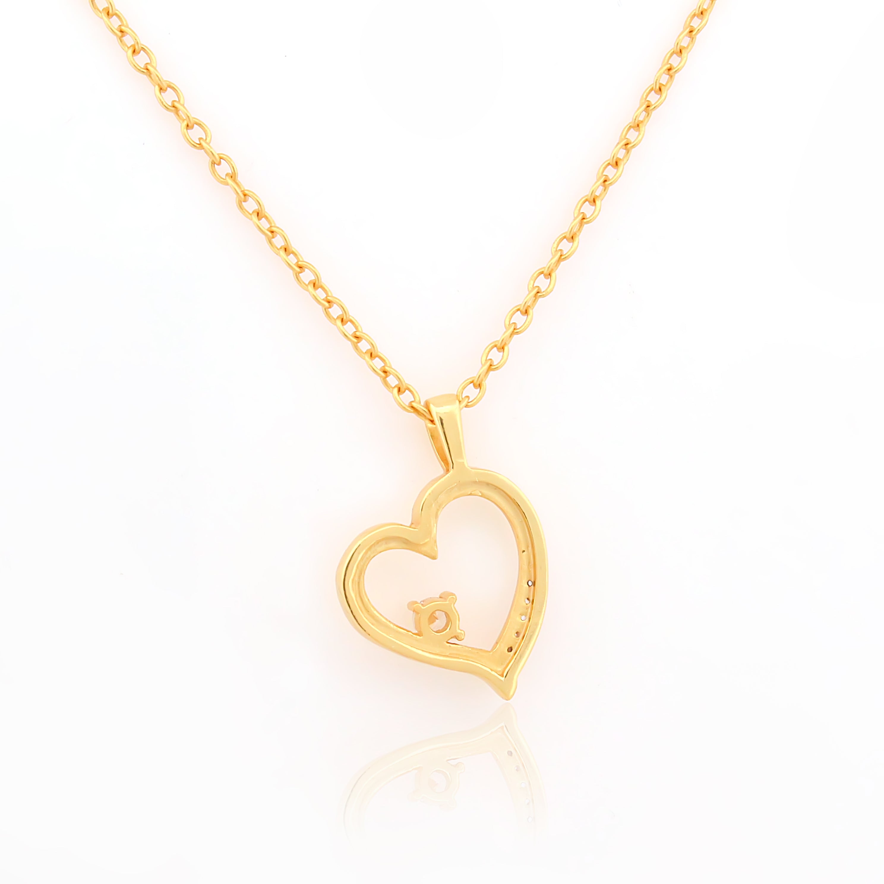 925 Sterling Silver CZ Stone Light Weight Pendant For Women By Kesardeep