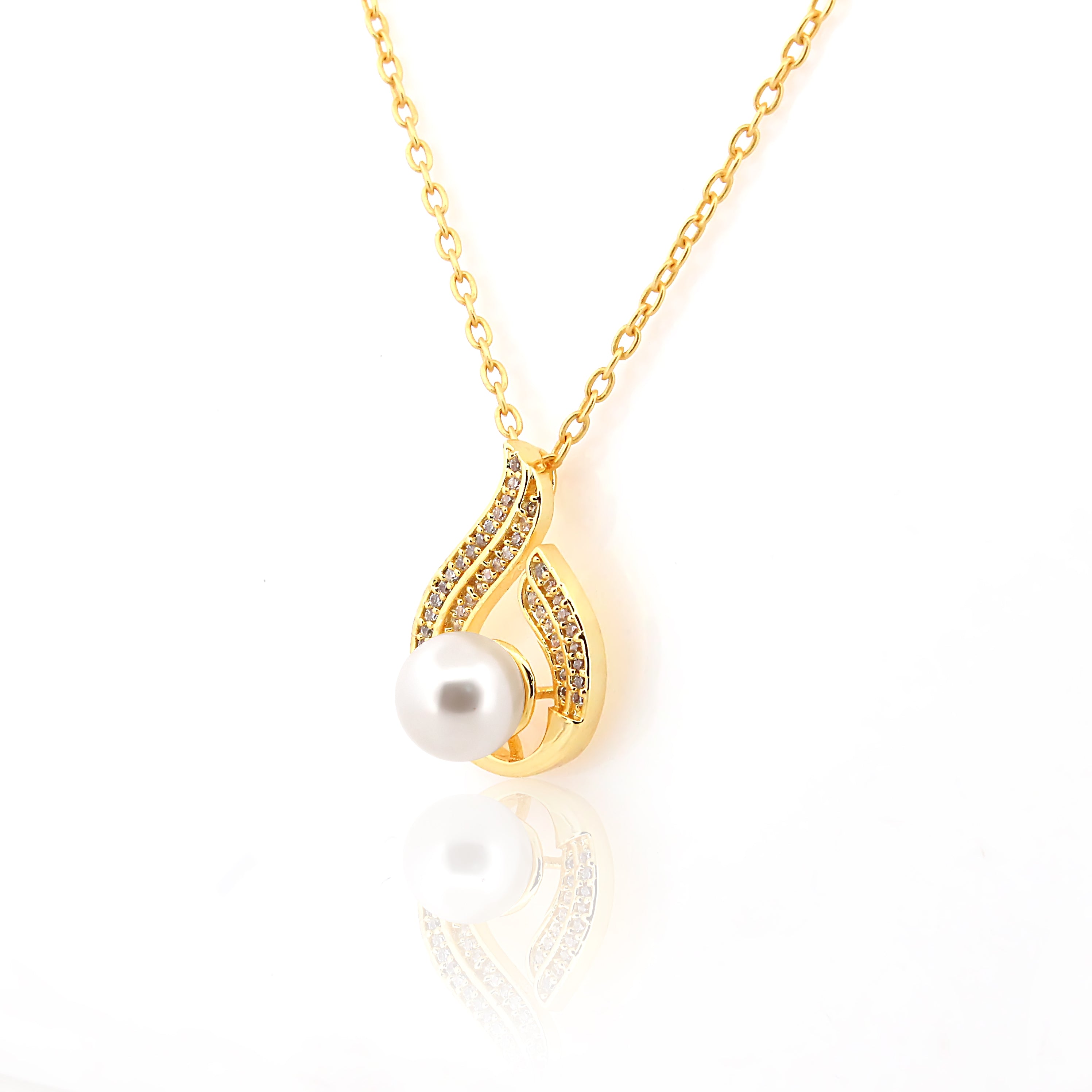 925 Sterling Silver CZ Stone Light Weight Pendant For Women By Kesardeep