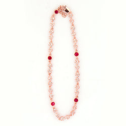 Anklet rose gold plated Silver Anklet for Women (Copy)