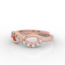 Infinity Ring For Proposal, Hallmarked 925 Sterling Silver sterlyn 925