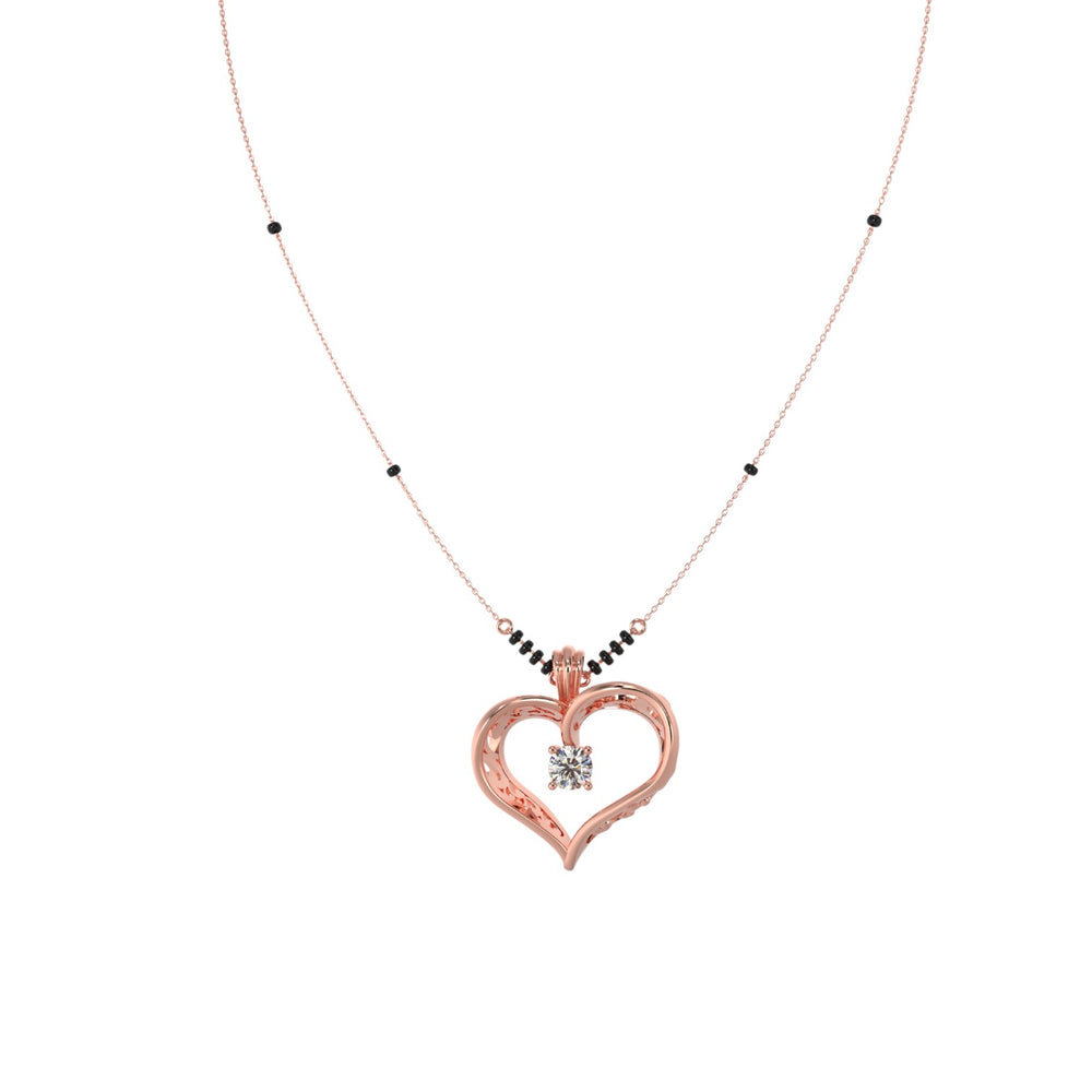 Elegant 925 Sterling Silver Gold Plated CZ Stone Or Mangalsutra for Women By Kesardeep
