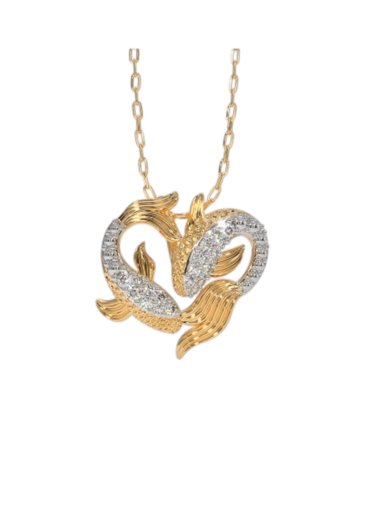 925 Sterling Silver Elegant Design Gold Plated Pendant With Chain For Women By Kesardeep