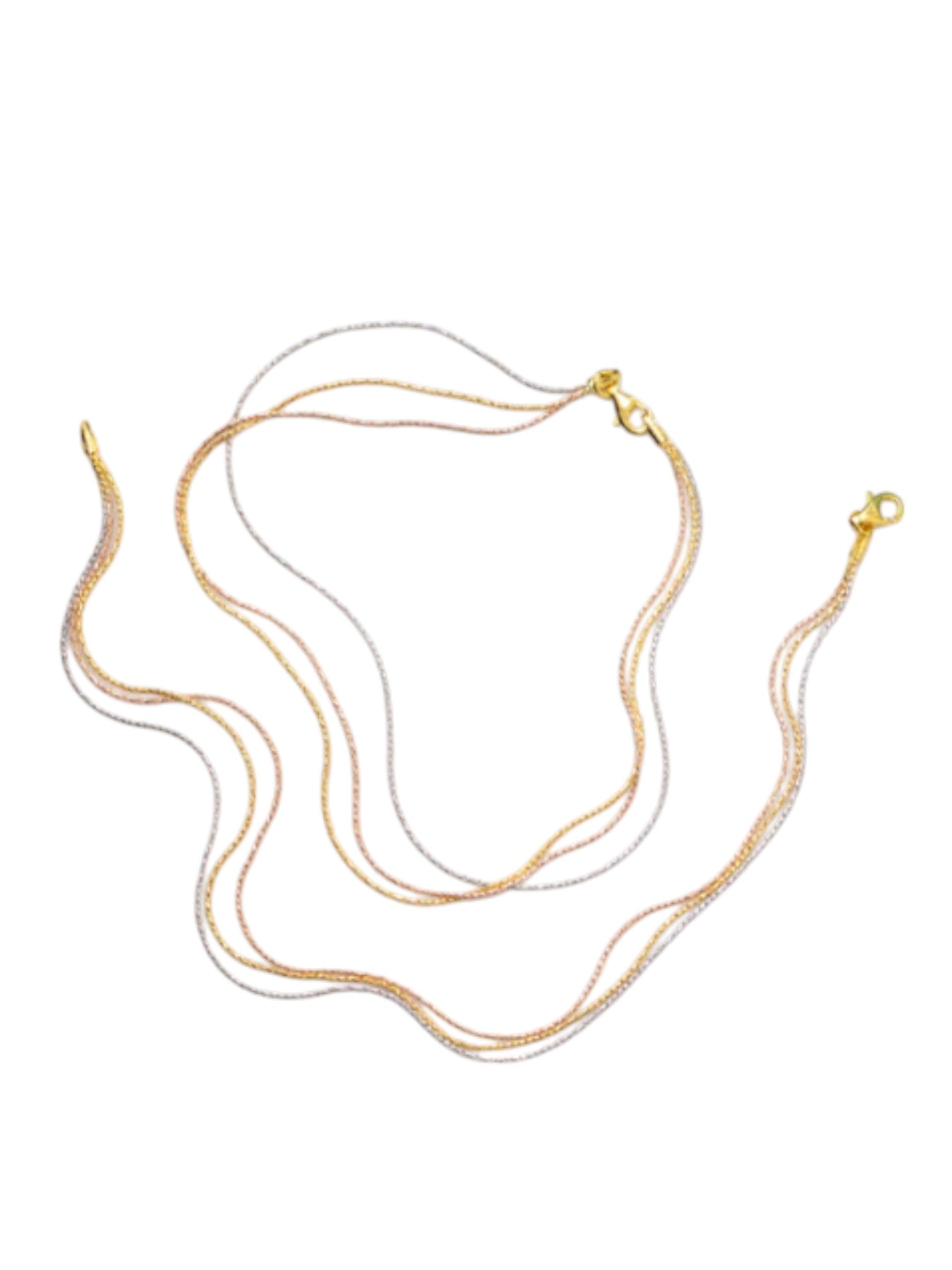 Triple Layered Chain 925 Sterling Silver Anklet By Kesardeep Impex For Women