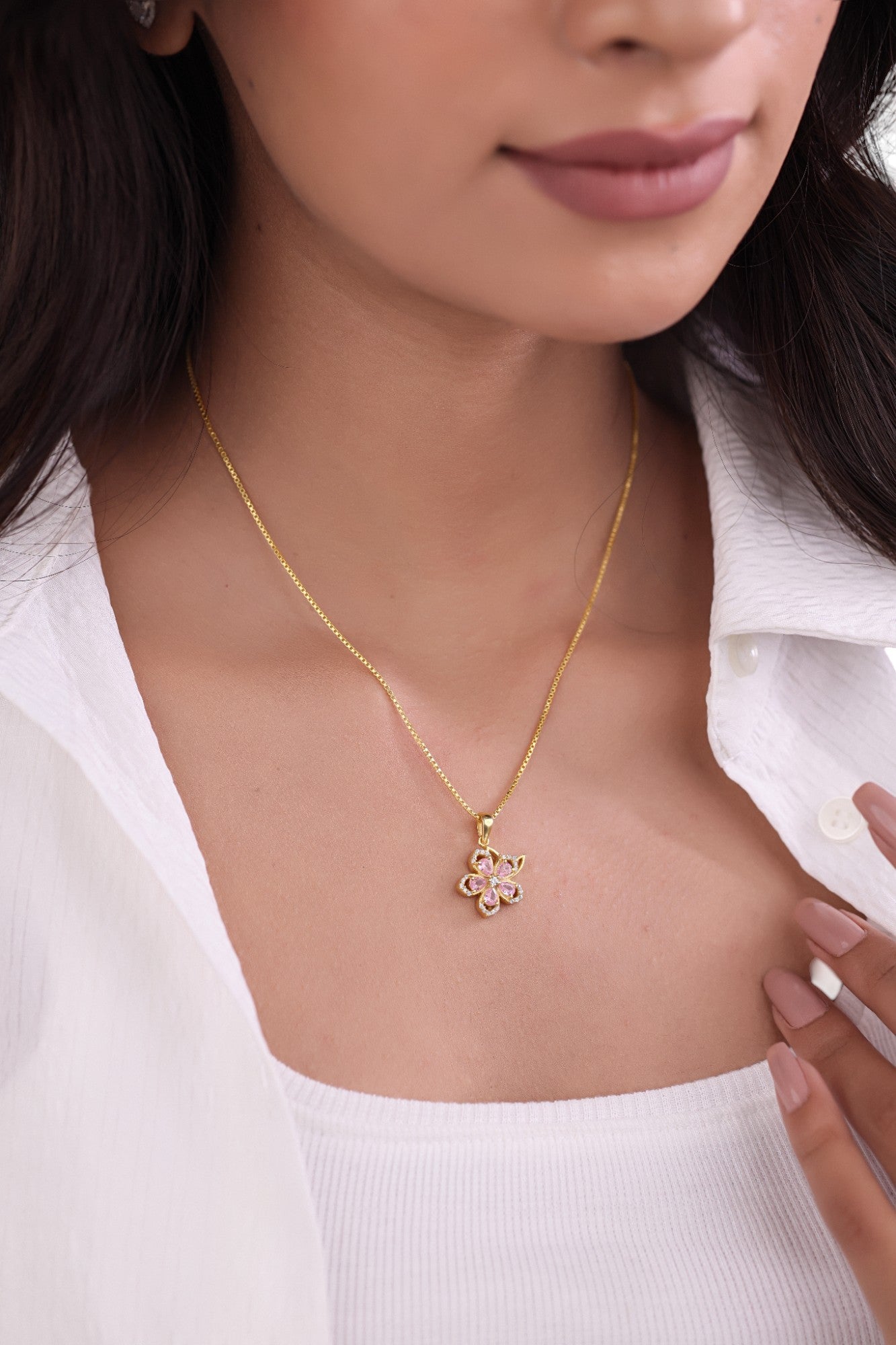 Gold Plated pendant for women