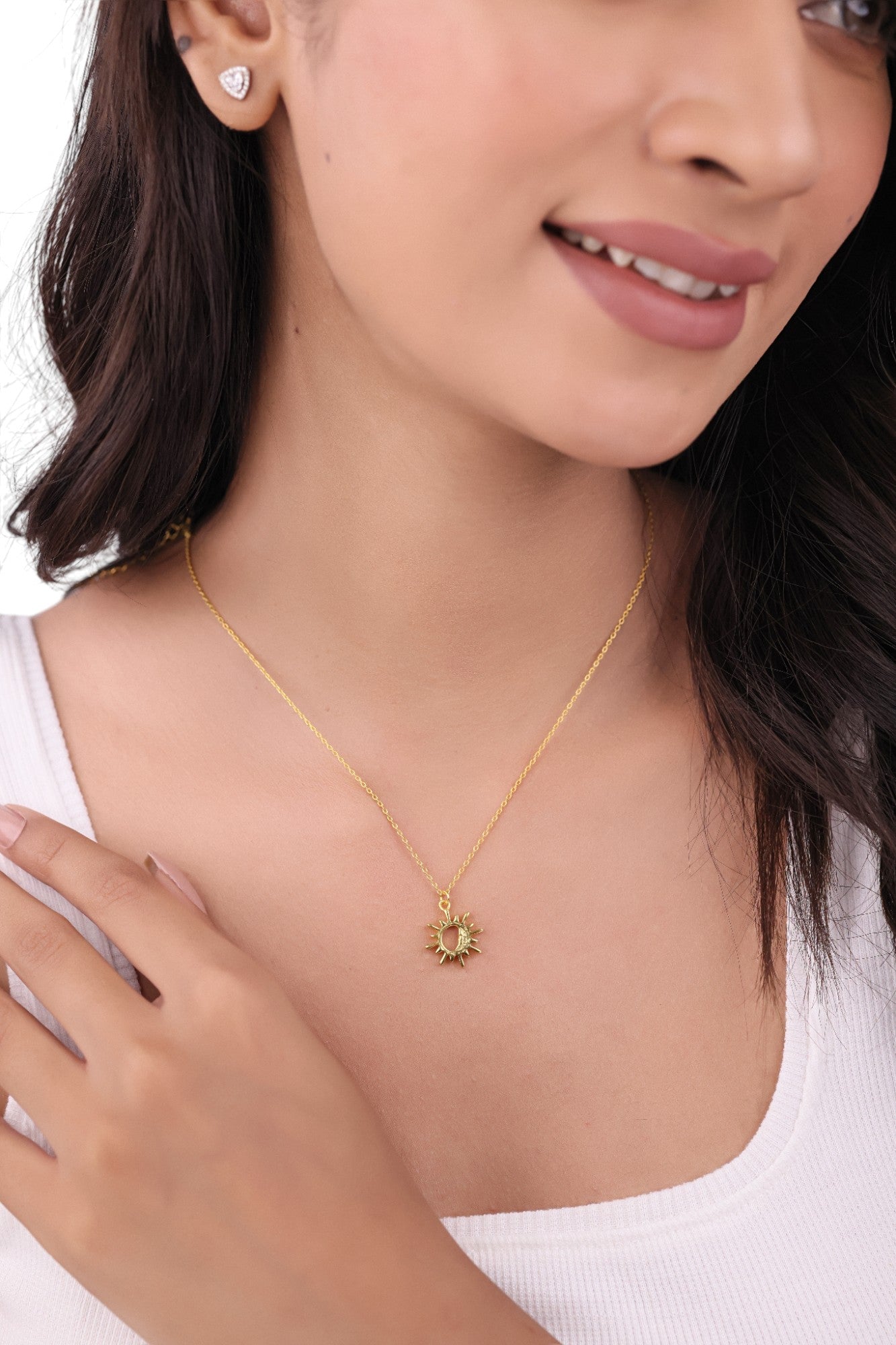Gold Plated Pendant For Women
