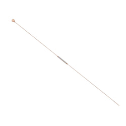 Rose Gold Lovely Charm 925 Sterling Silver Anklet By Kesardeep Impex For Women