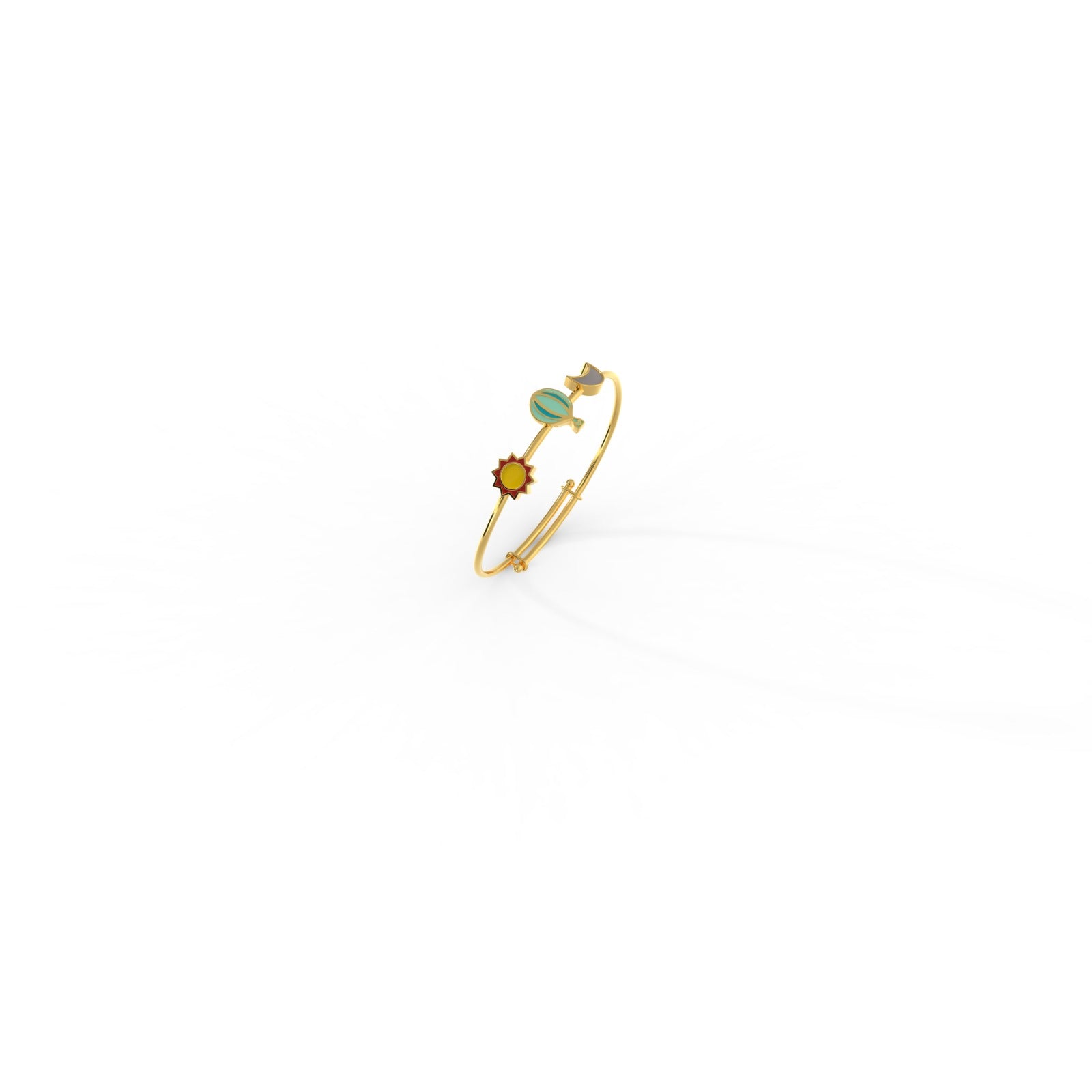 Gold Plated Bangle For Kids 