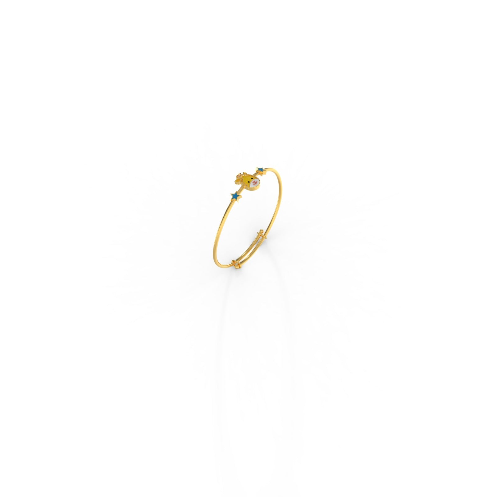 Gold Plated Bangle For Kids 