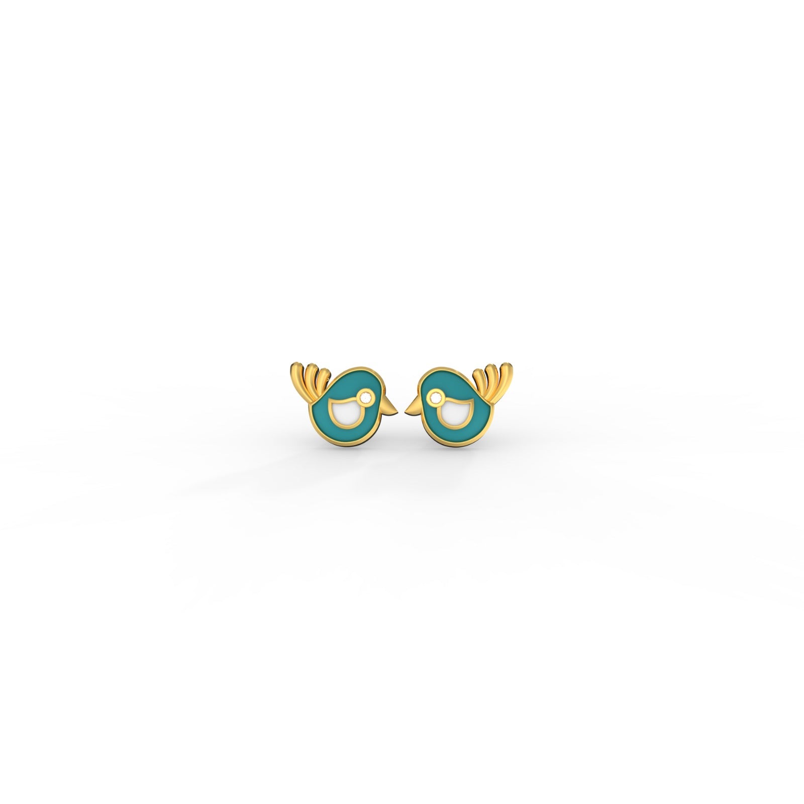 Gold Plated Stud For Kids 