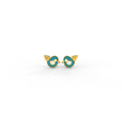Gold Plated Stud For Kids 
