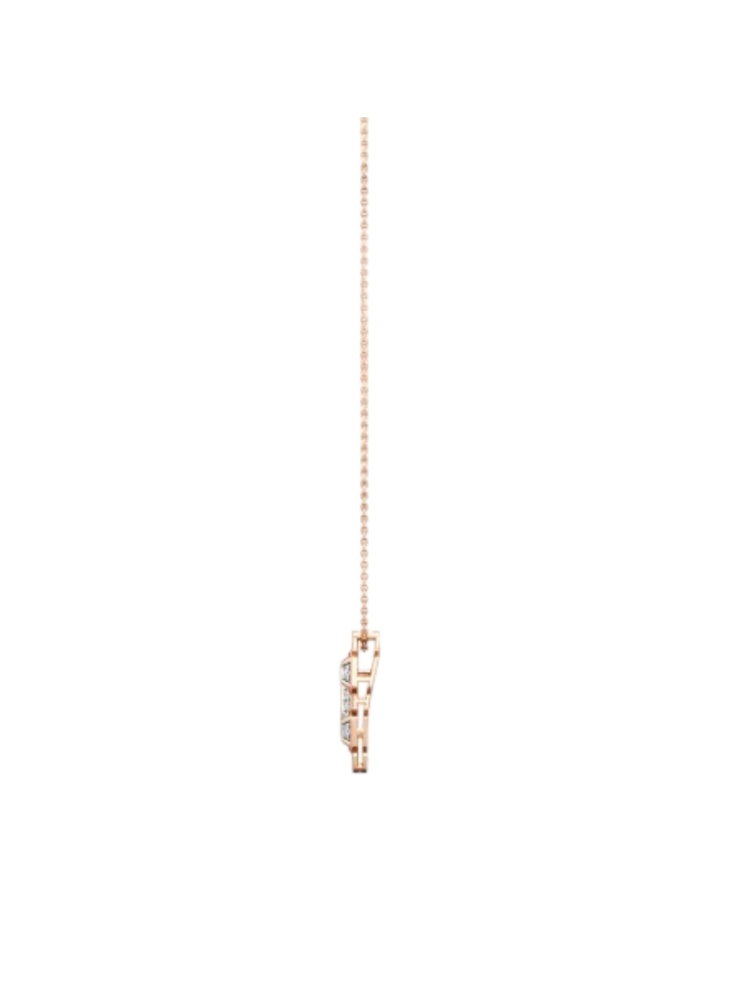 Trendy Design 925 Sterling Silver CZ Stones Gold Plated Pendant With Chain For Women By Kesardeep