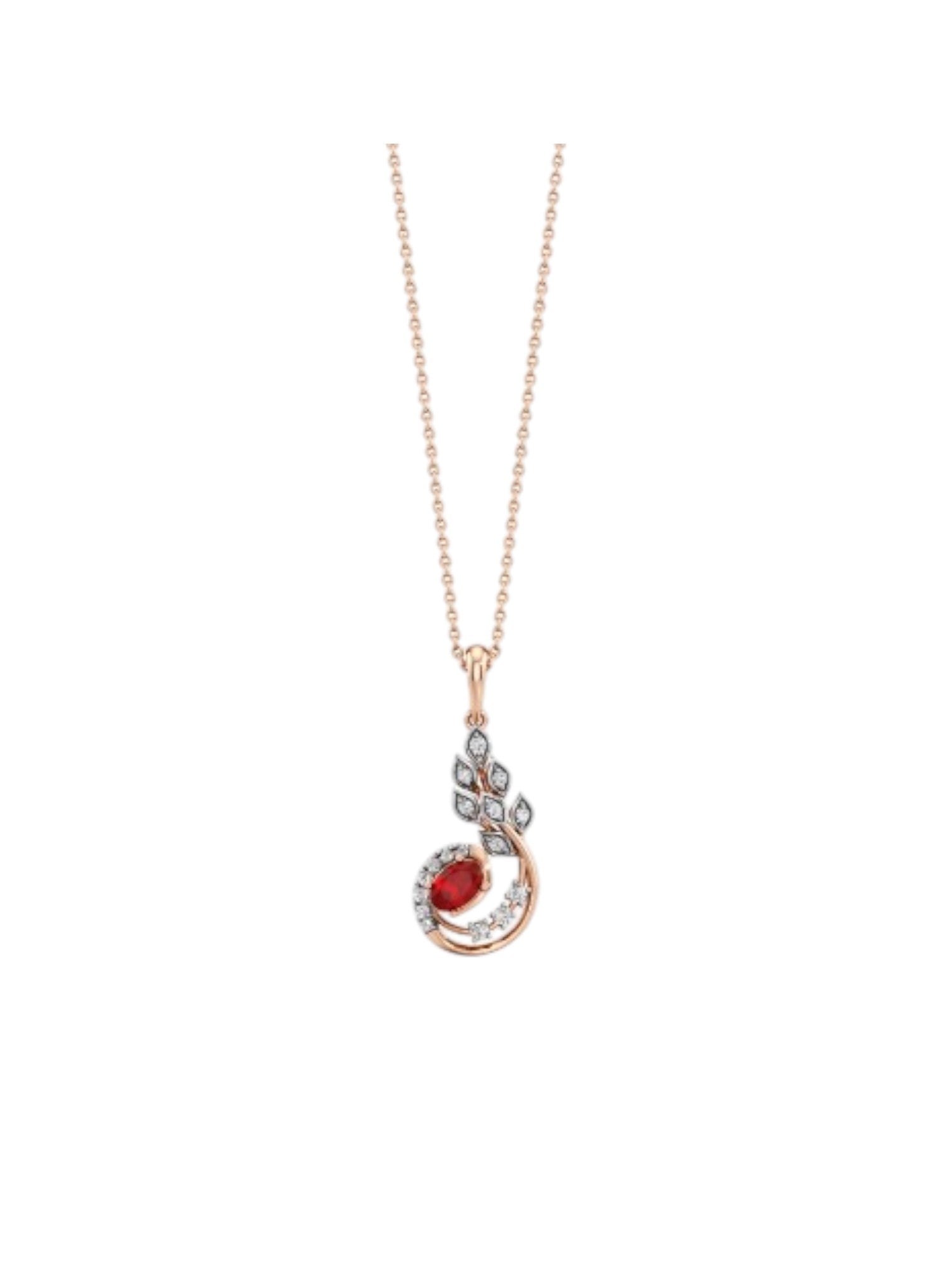 925 Sterling Silver Elegant Flower Drop Design CZ Stone Gold Plated Pendant With Chain For Women By Kesardeep