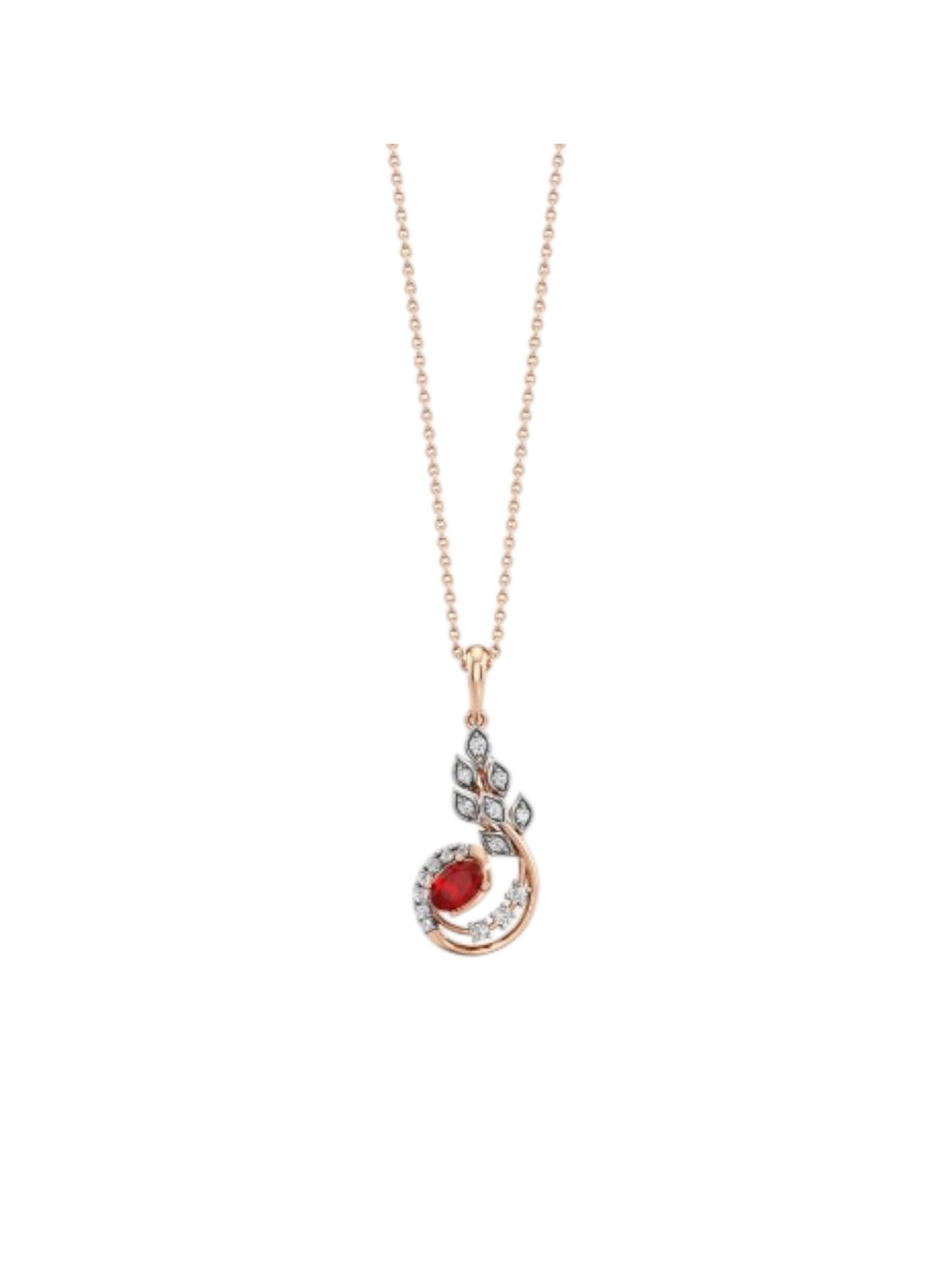 925 Sterling Silver Elegant Flower Drop Design CZ Stone Gold Plated Pendant With Chain For Women By Kesardeep