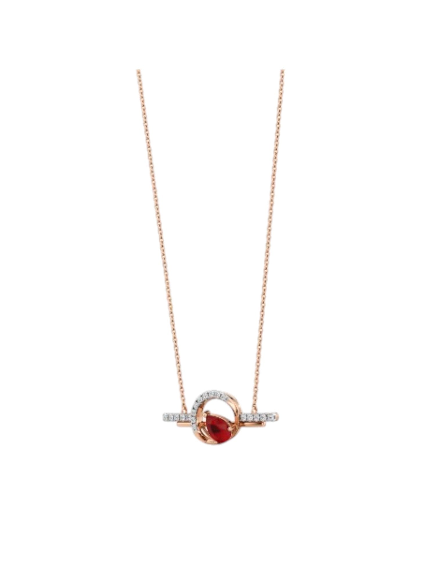 925 Sterling Silver Elegant Design CZ Stone Gold Plated Pendant With Chain For Women By Kesardeep