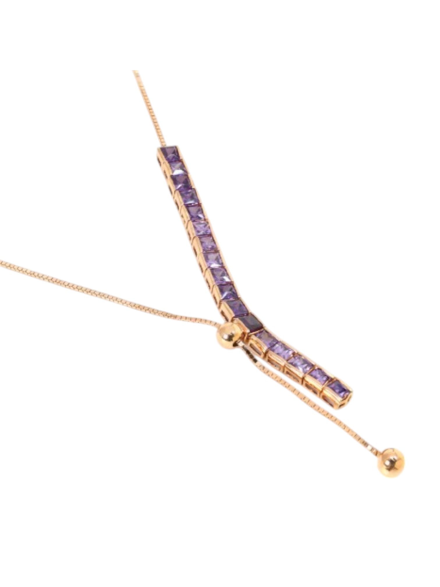 925 Sterling Silver Elegant Design CZ Stones Rose Gold Plated Pendant With Chain For Women By Kesardeep