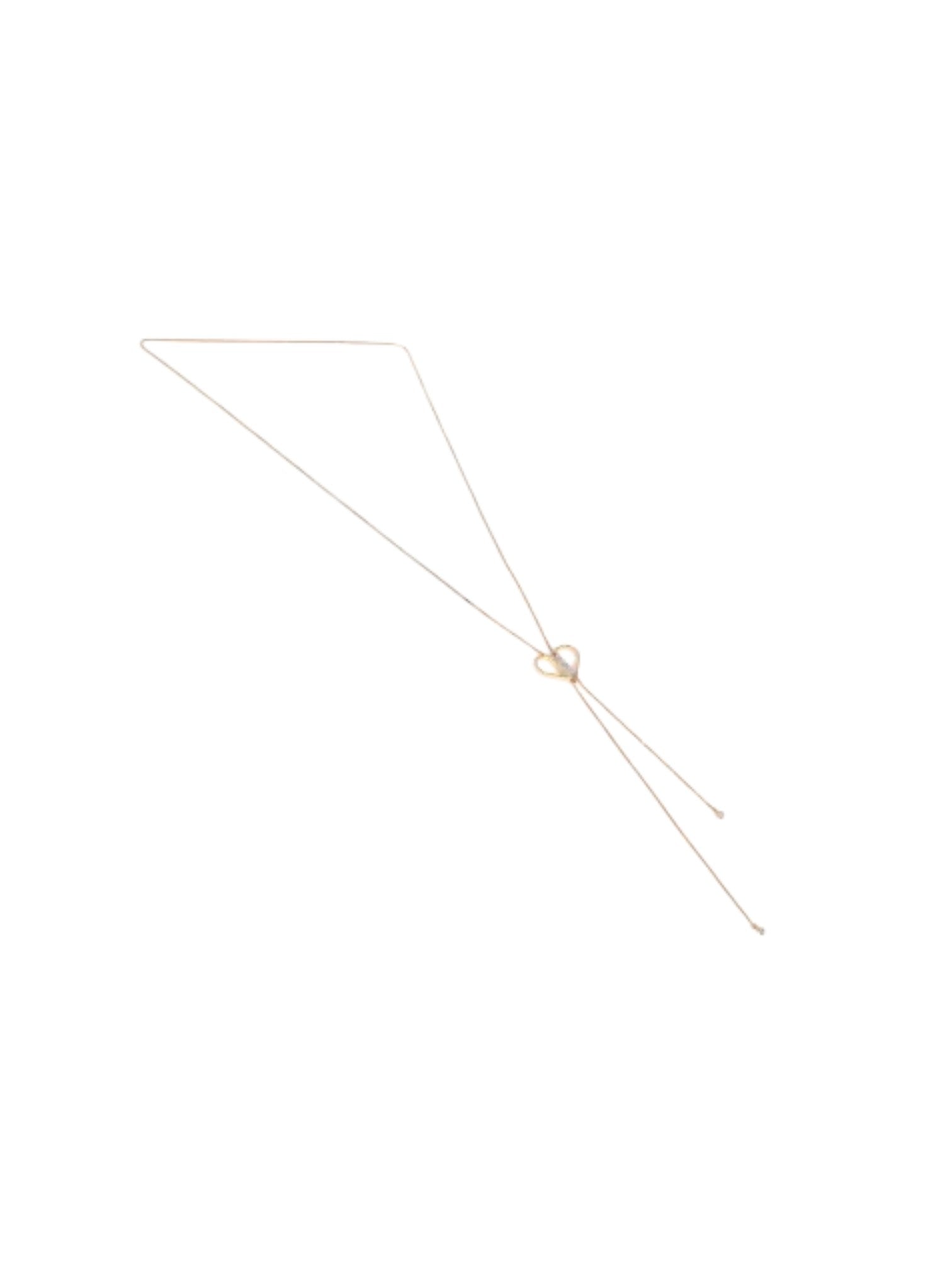 925 Sterling Silver Love Design CZ Stones Rose Gold Plated Pendant With Chain For Women By Kesardeep