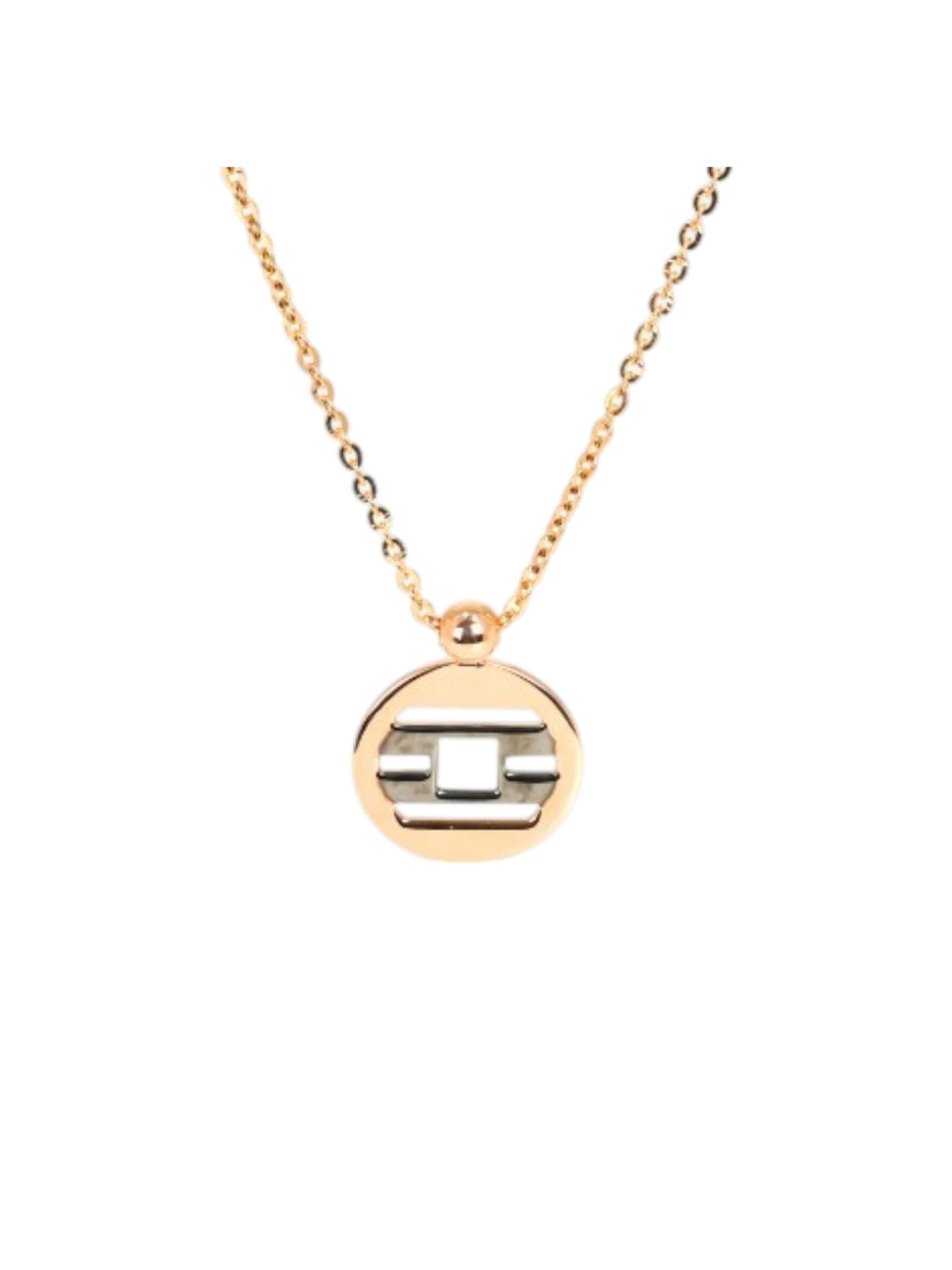 925 Sterling Silver Stylish Design CZ Stones Gold Plated Pendant With Chain For Women By Kesardeep