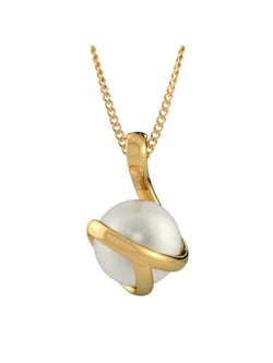 925 Sterling Silver Minimalist Design CZ Stones Gold Plated Pendant With Chain For Women By Kesardeep