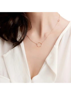 925 Sterling Silver Stylish Design CZ Stones Rose Gold Plated Pendant With Chain For Women By Kesardeep
